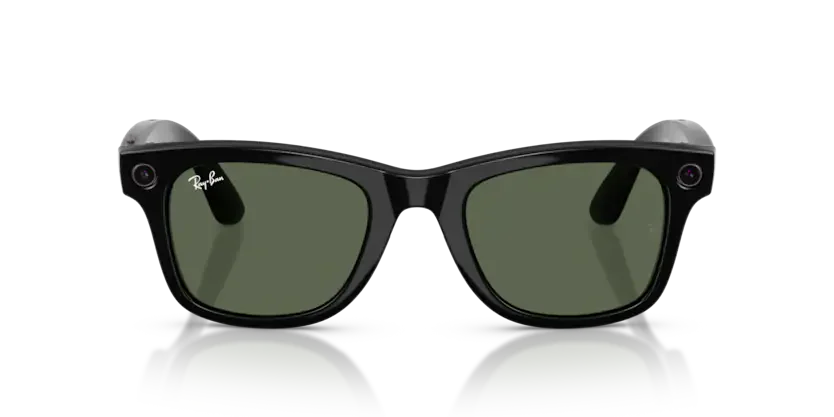 Ray-Ban Meta Wayfarer Nero Lenti Trasparenti