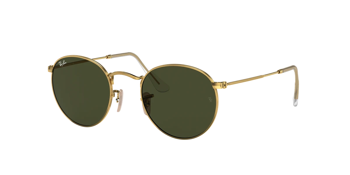 Ray-Ban Round Metal Oro