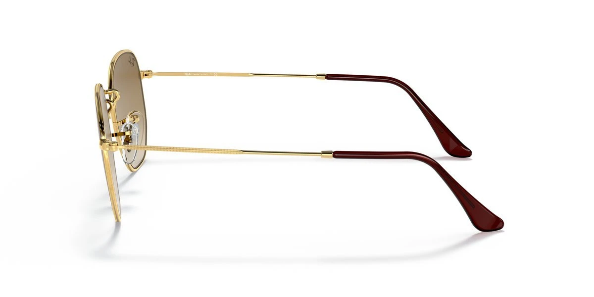 Ray-Ban RB3548 Hexagonal Dorato Lenti Verdi Classiche