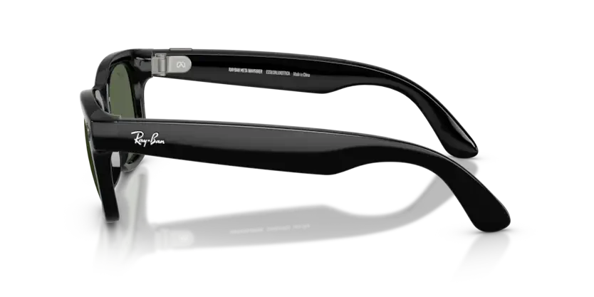 Ray-Ban Meta Wayfarer Nero Lenti Trasparenti