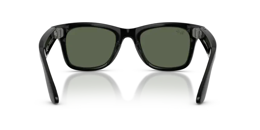 Ray-Ban Meta Wayfarer Nero Lenti Trasparenti