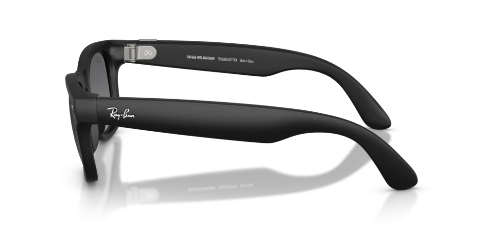 Ray-Ban Meta Wayfarer Smart Glasses Nero Opaco